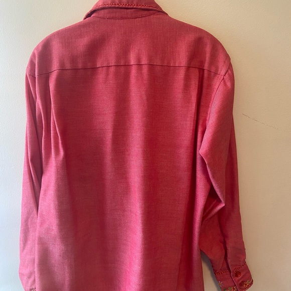 Embroidered western-style button down - Picture 6 of 7